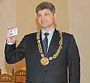 знак Луганского мэра