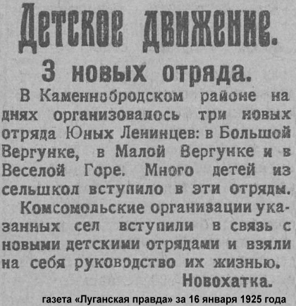Малая Вергунка